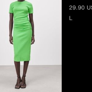 Ruched Zara dress